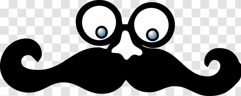 Snidely Whiplash Moustache Cartoon Beard Clip Art - Pencil - Mustache Transparent PNG
