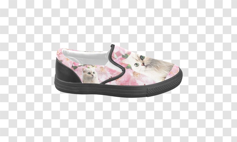 Slip-on Shoe Cross-training Walking Pink M - Sacura Transparent PNG