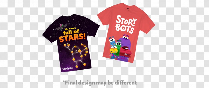 T-shirt StoryBots Sleeve Outerwear - Top Transparent PNG