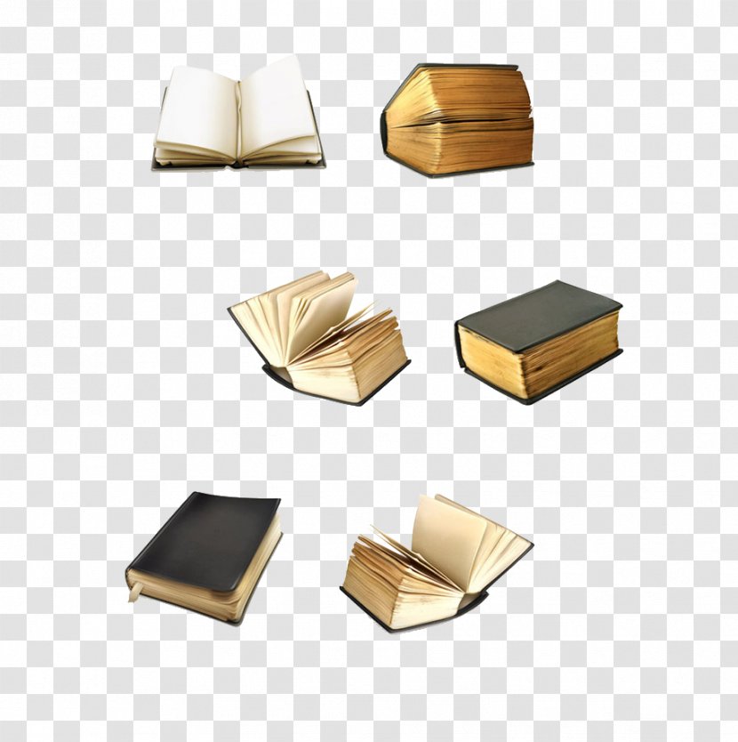 Hardcover Book Icon - Used - Vintage Books Transparent PNG