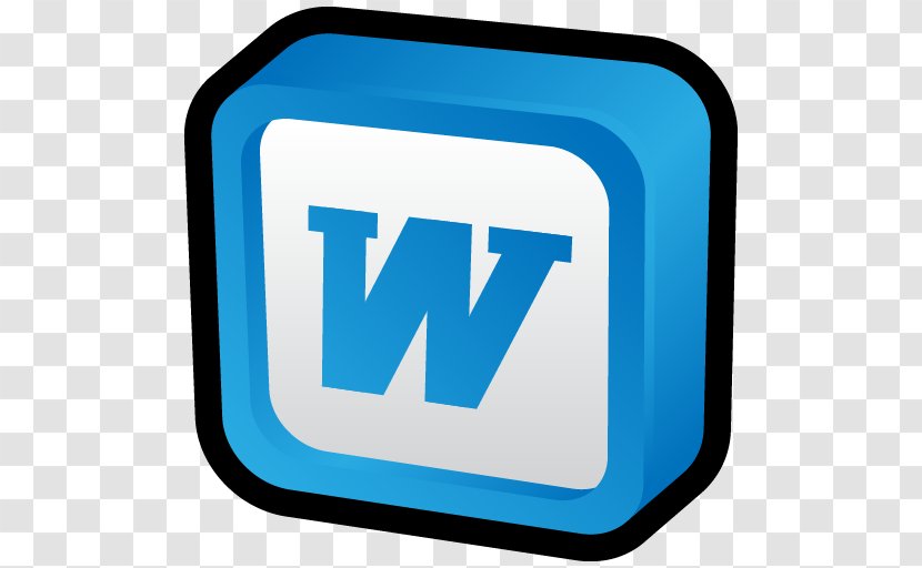 Microsoft Word Office Icon - Brand - MS Transparent Transparent PNG