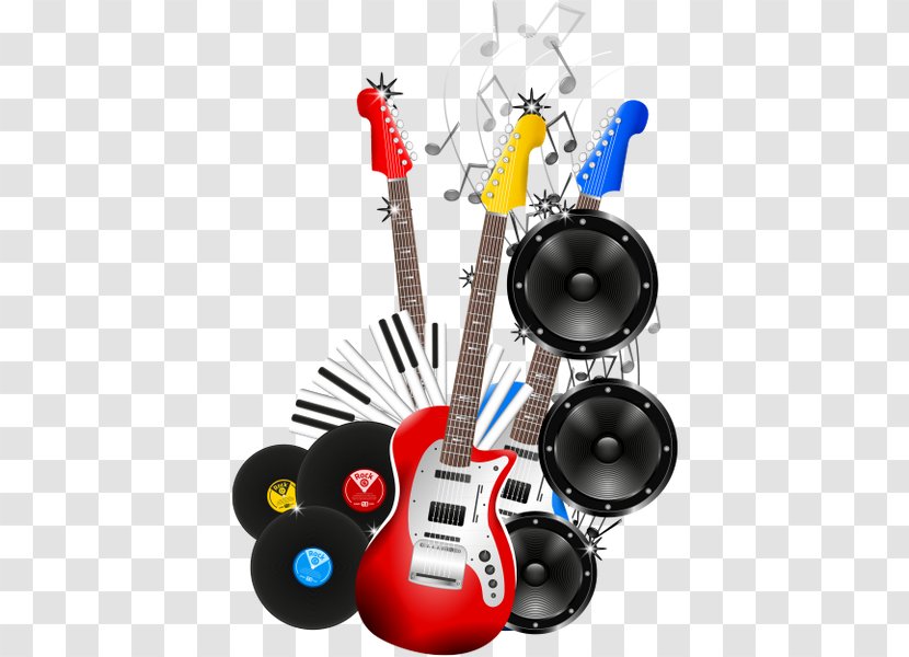 Electric Guitar Musical Instruments - Heart Transparent PNG