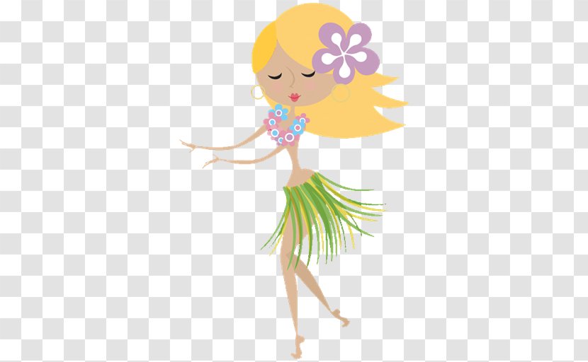 Hula Dance Hawaii Clip Art - Cartoon - Tropical Invitation Transparent PNG