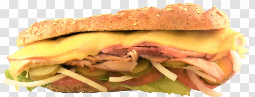 Cheeseburger Breakfast Sandwich Buffalo Burger Ham And Cheese Chivito - Junk Food Transparent PNG