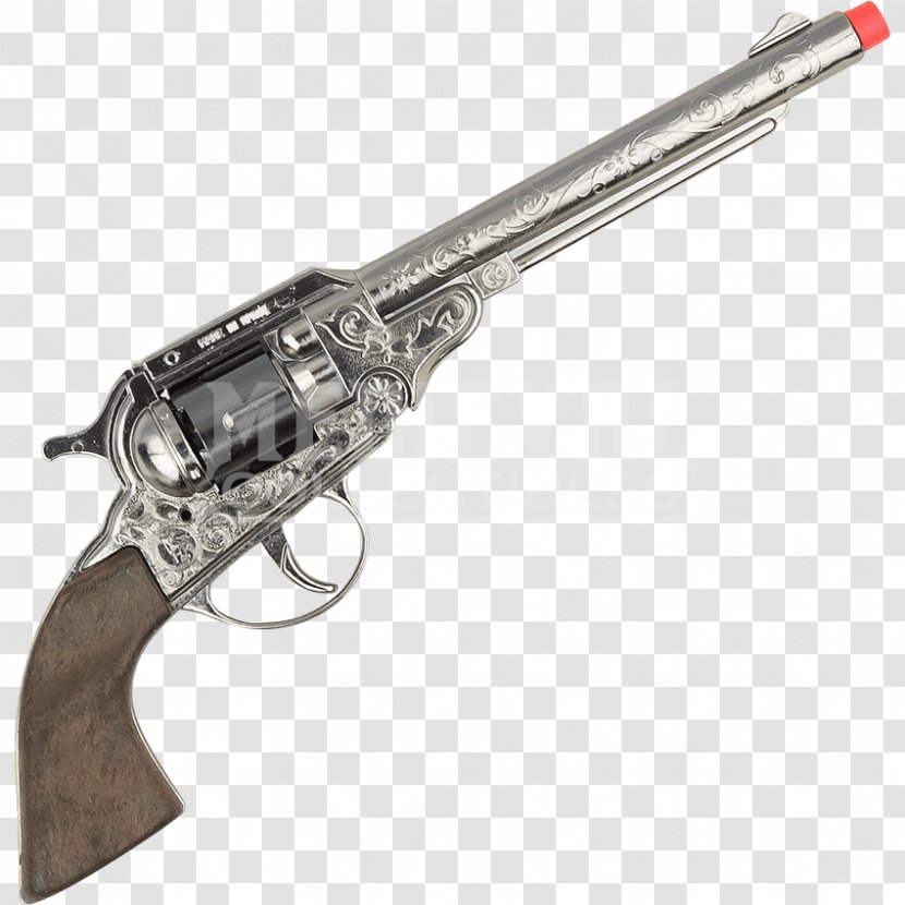 Revolver Trigger Firearm Cap Gun Pistol - Flower - Weapon Transparent PNG