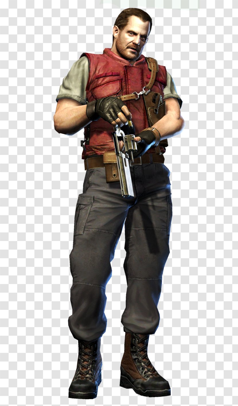 Resident Evil 5 4 Evil: Revelations 2 The Mercenaries 3D - Outerwear Transparent PNG