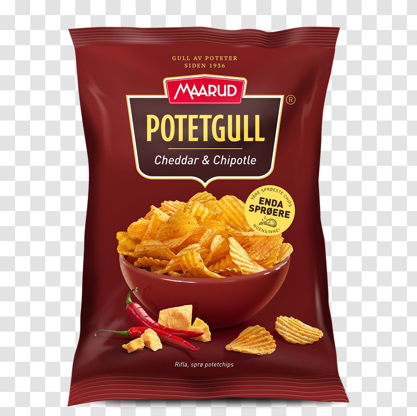 Popcorn Potato Chip Corn Flakes Maarud Potetgull - Bell Pepper Transparent PNG