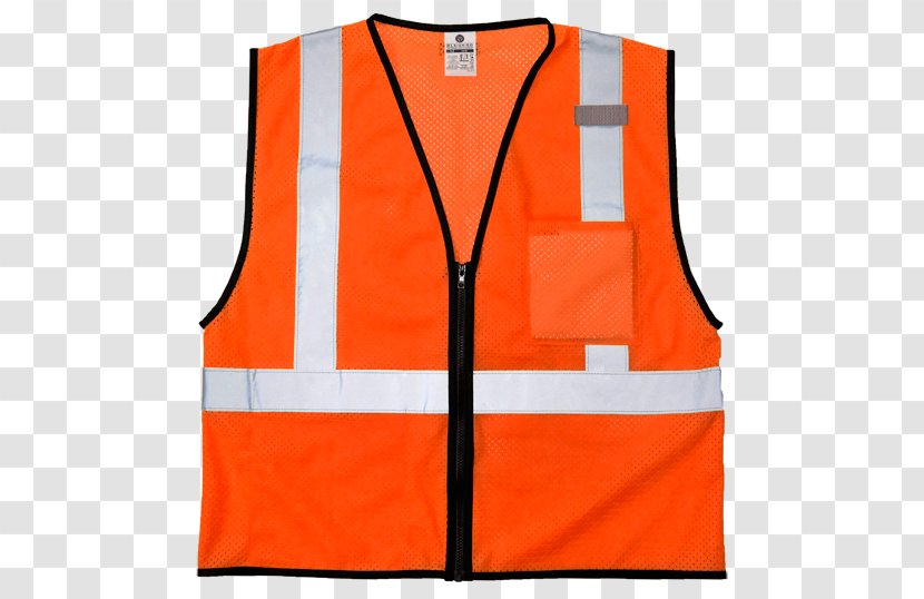 Gilets High-visibility Clothing Safety Sleeveless Shirt - Vest Transparent PNG