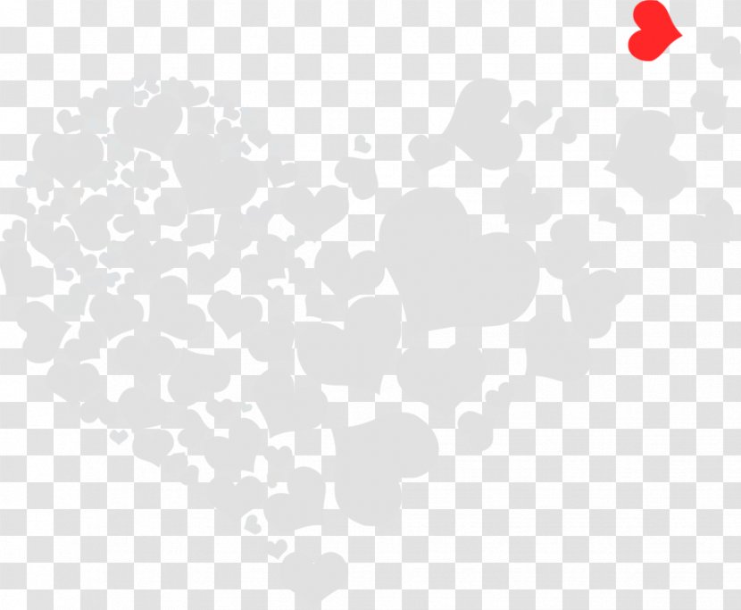 Desktop Wallpaper Clip Art White Heart Image - Valentine Silhouette Background Transparent PNG