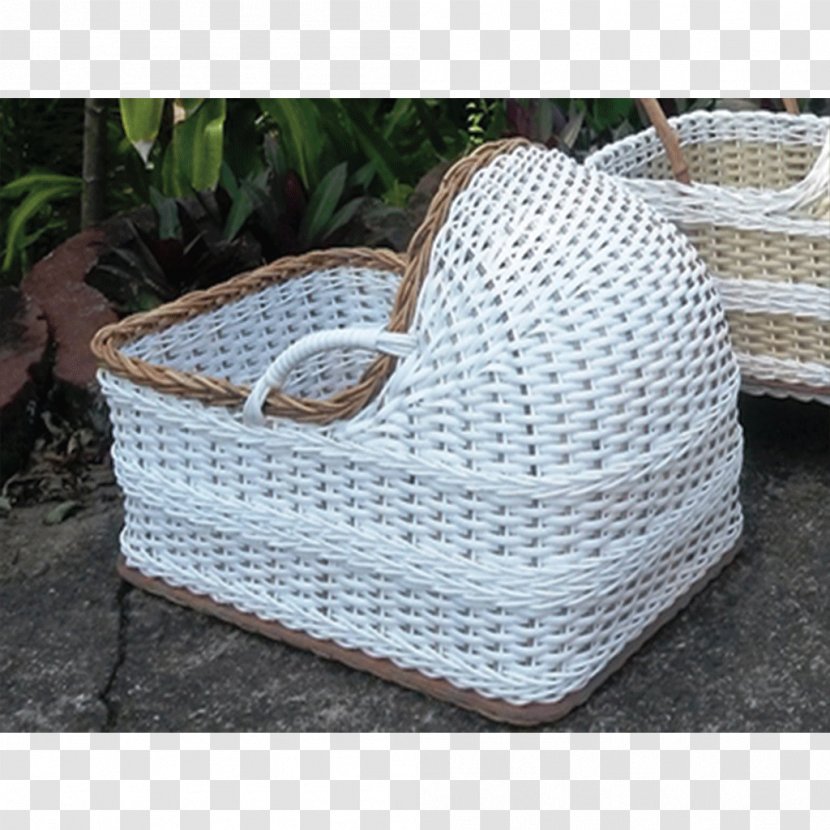 Wicker Basket Furniture Rattan Cane - Crib Transparent PNG