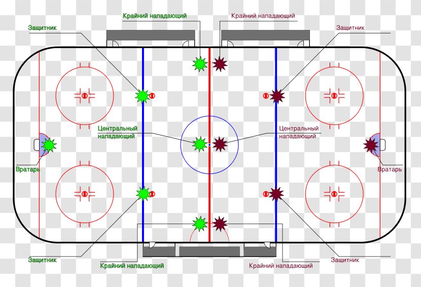 Ice Hockey Rules Field Puck - Watercolor Transparent PNG