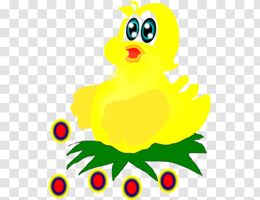Clip Art Chicken Cartoon Vector Graphics Image - Easter Chick Nest Transparent PNG
