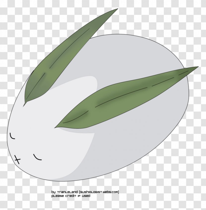 Leaf - Grass - Snow Bunny Transparent PNG