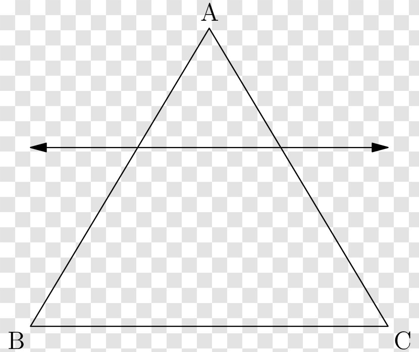 Triangle Point Font - Symmetry - Line Transparent PNG