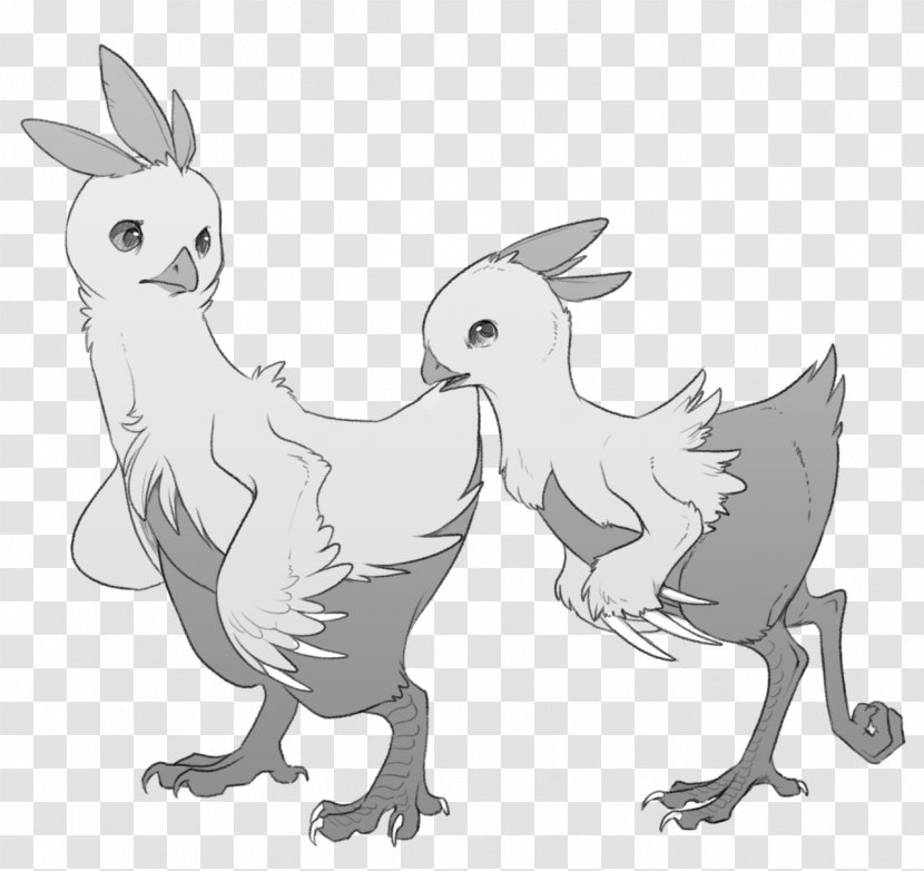 Domestic Rabbit Drawing Combusken Bird Owl - Mammal Transparent PNG