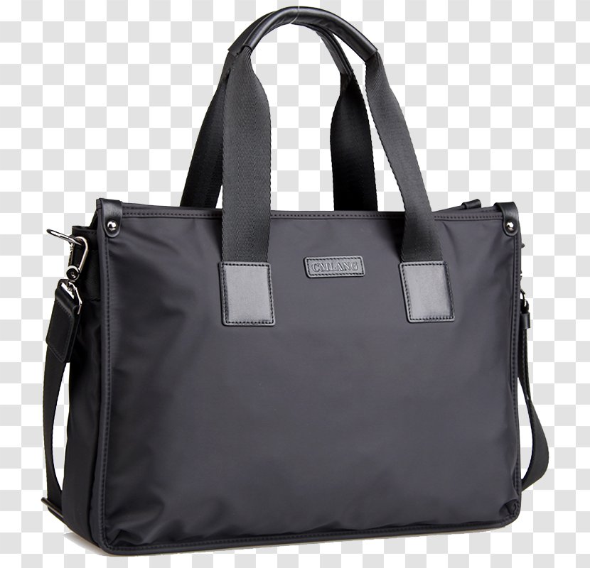 Tote Bag Backpack Handbag Baggage Leather - Tapestry - Black Business Transparent PNG