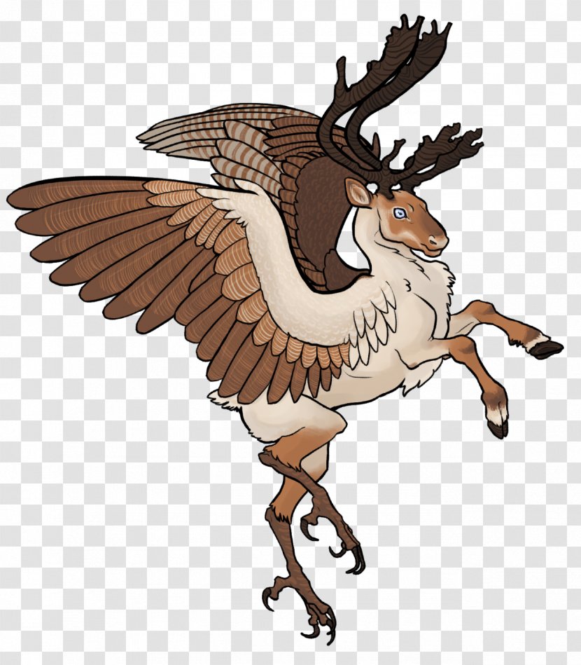 Bird Of Prey Deer Clip Art Transparent PNG
