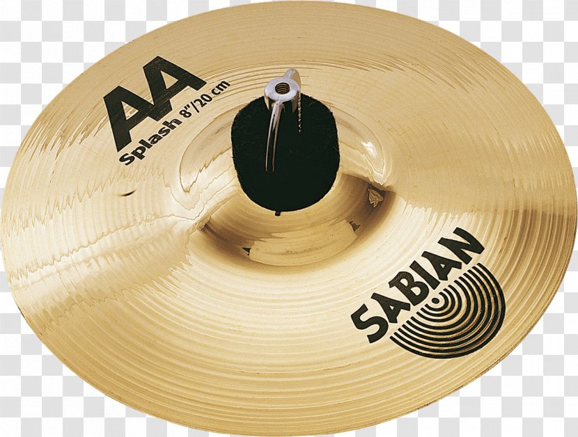 Sabian Hi-Hats Crash Cymbal Splash Pack - Cartoon - Drums Transparent PNG