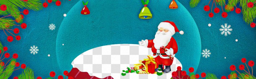 Santa Claus - Christmas Eve - Interior Design Animation Transparent PNG