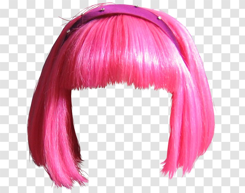 Stephanie LazyTown Wig Wallpaper - Watercolor Transparent PNG