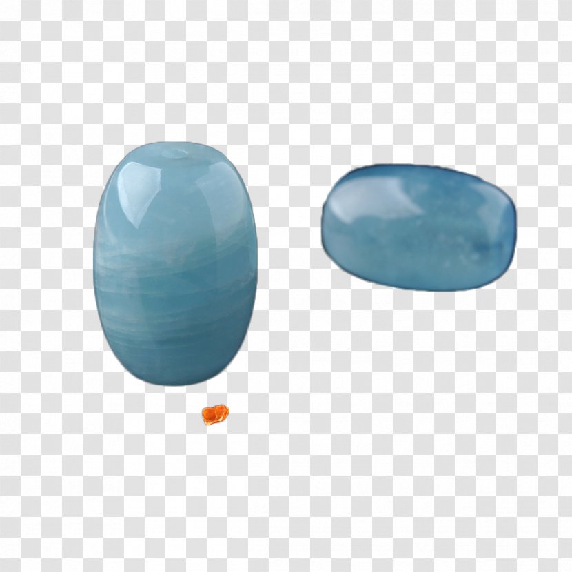 Download - Blue - Tokai Family Aquamarine Pendant Small Stone Transparent PNG