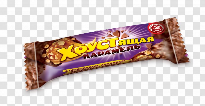 Chocolate Bar Caramel Bogatyr', Konditerskaya Fabrika Candy 2016 MINI Cooper - Taste - Confety Transparent PNG