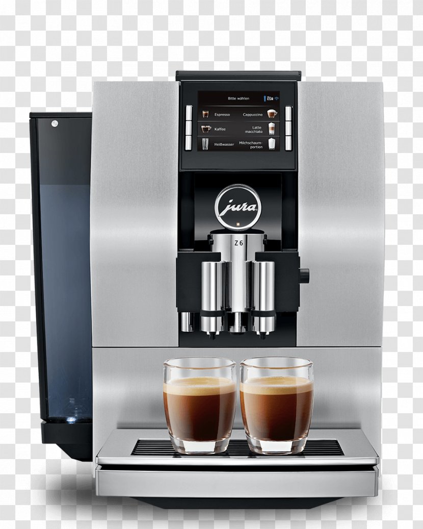 Espresso Cafe Coffee Latte Macchiato Jura Elektroapparate - Drip Maker Transparent PNG