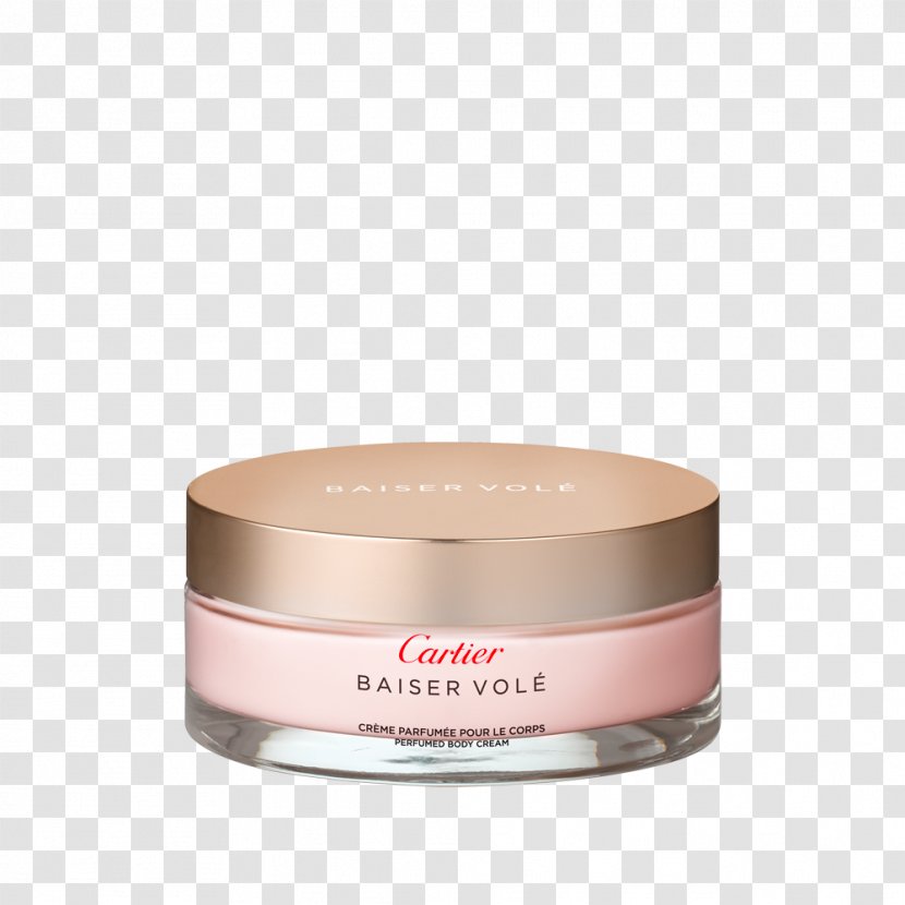 Face Powder Cream Perfume Cartier Baiser Volé - Advertising Transparent PNG