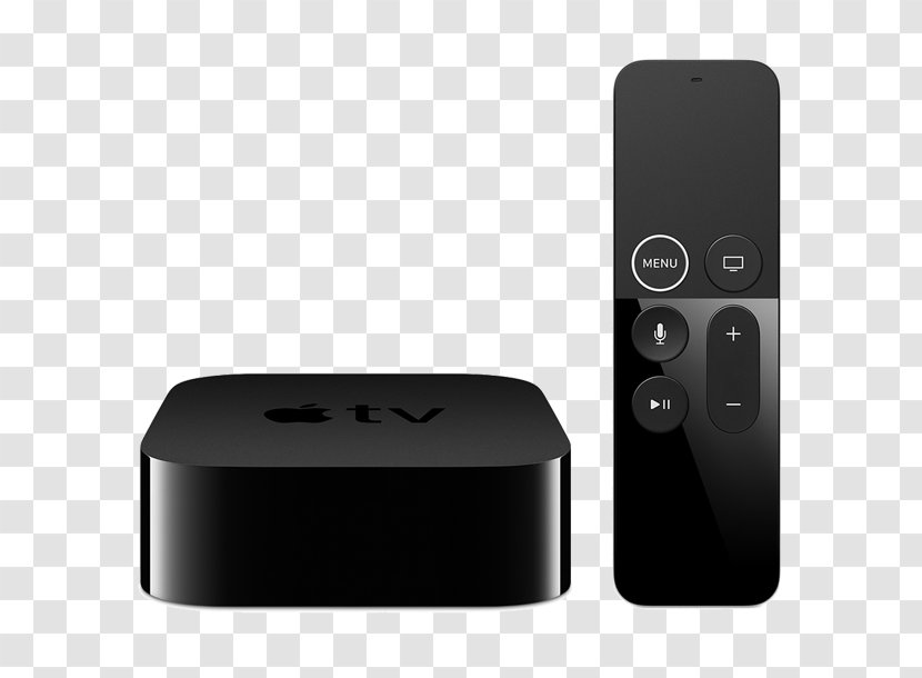 Apple TV (4th Generation) Television 4K Transparent PNG