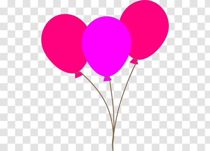 Wish Greeting & Note Cards Happy Birthday - Wedding - Pink Balloon Transparent PNG