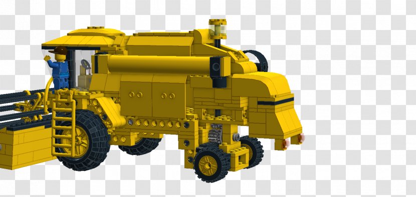 Bulldozer Machine Product Design Wheel Tractor-scraper - Vehicle - Lego Tractor Sets Transparent PNG