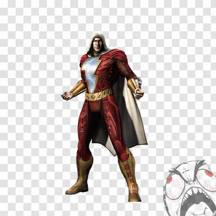 Injustice: Gods Among Us Captain Marvel Black Adam Injustice 2 Fighter Pack Shazam - Costume Transparent PNG
