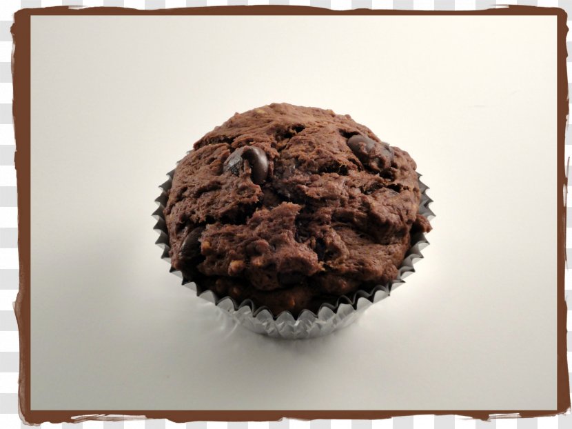 Chocolate Truffle Praline Brownie Muffin - Baking - Dark Transparent PNG