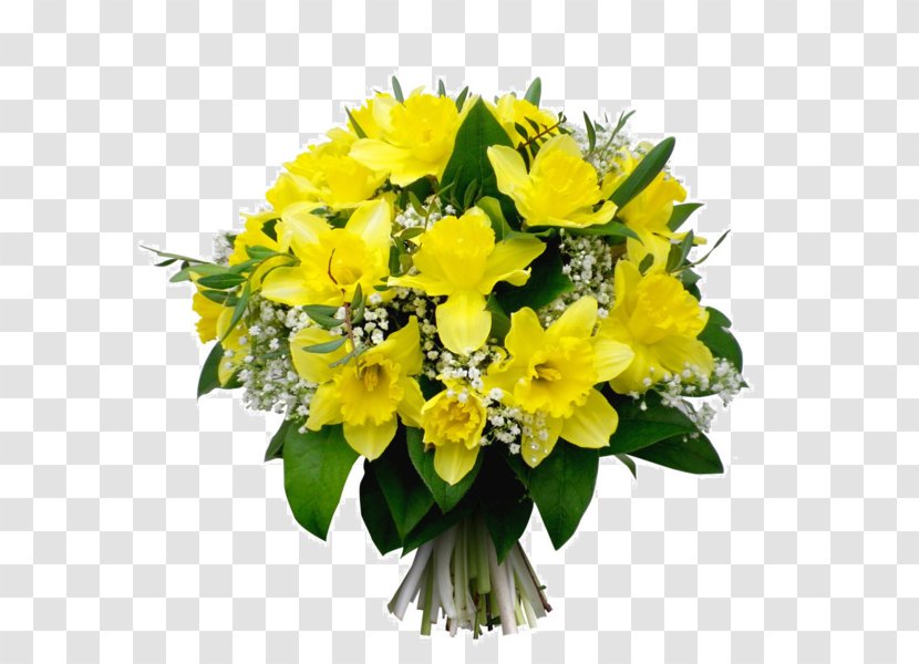 Flower Bouquet Jonquille Grandmother's Day Florist Transparent PNG