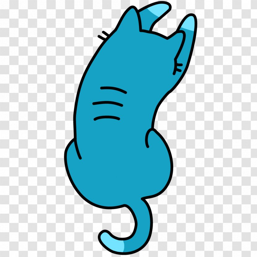 Cat Felidae Clip Art - Fish - A With Blue Face Transparent PNG