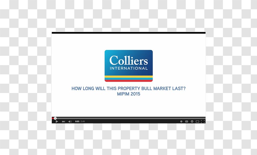 Brand Logo Display Advertising Technology Font - Colliers International Transparent PNG