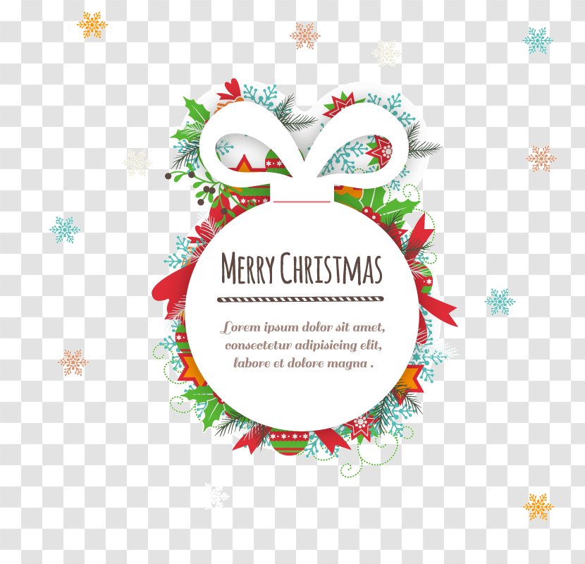 Christmas Ornament Paper Euclidean Vector Gift - Garland - White Lob Material Transparent PNG