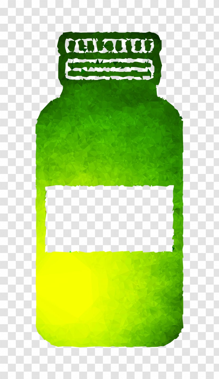Glass Bottle Logo Product Design Font - Rectangle Transparent PNG