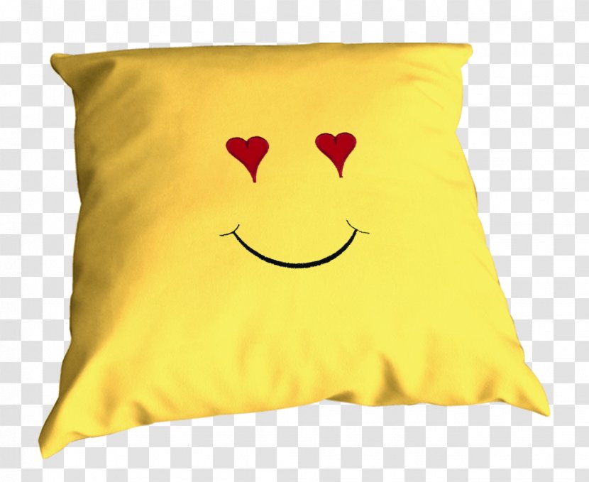 Pillow Bean Bag Chairs Cushion Smile - Textile Transparent PNG