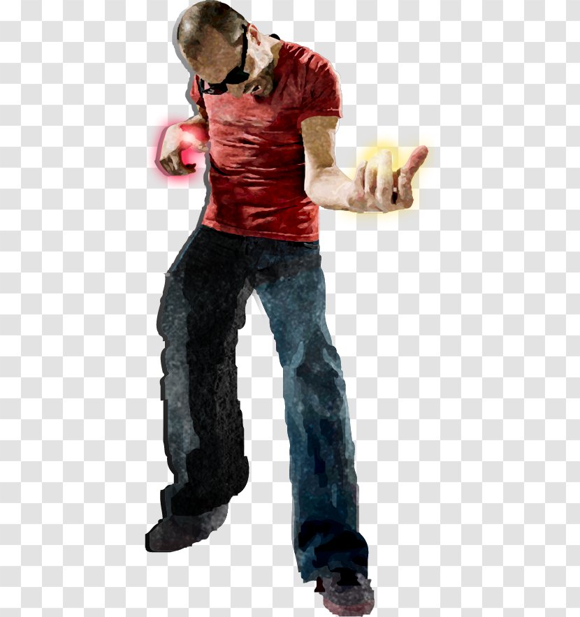 Air Guitar Guitarist - Frame - Man With Transparent PNG