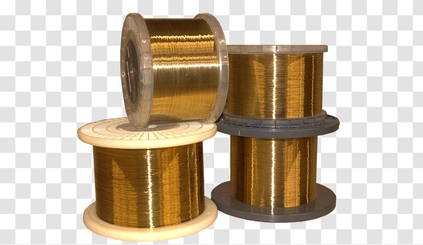 North American EDM Supplies Brass Material Stratified Sampling Wire - Coating Transparent PNG