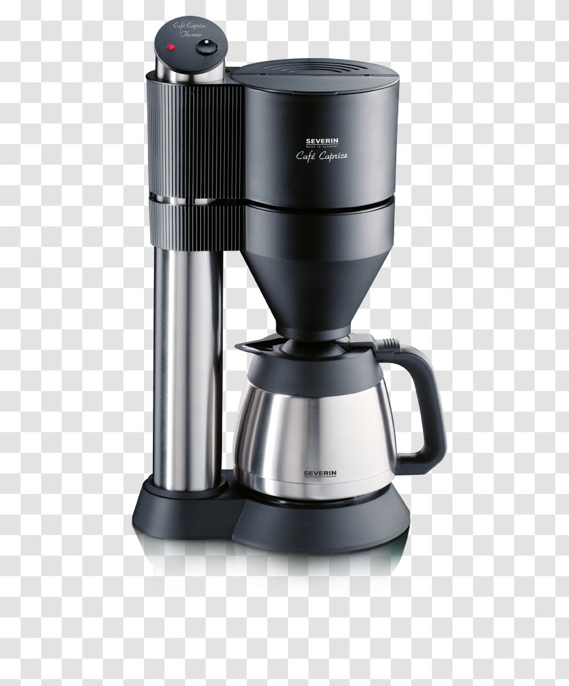 Cafe Coffeemaker Severin Elektro Brewed Coffee - Home Appliance Transparent PNG