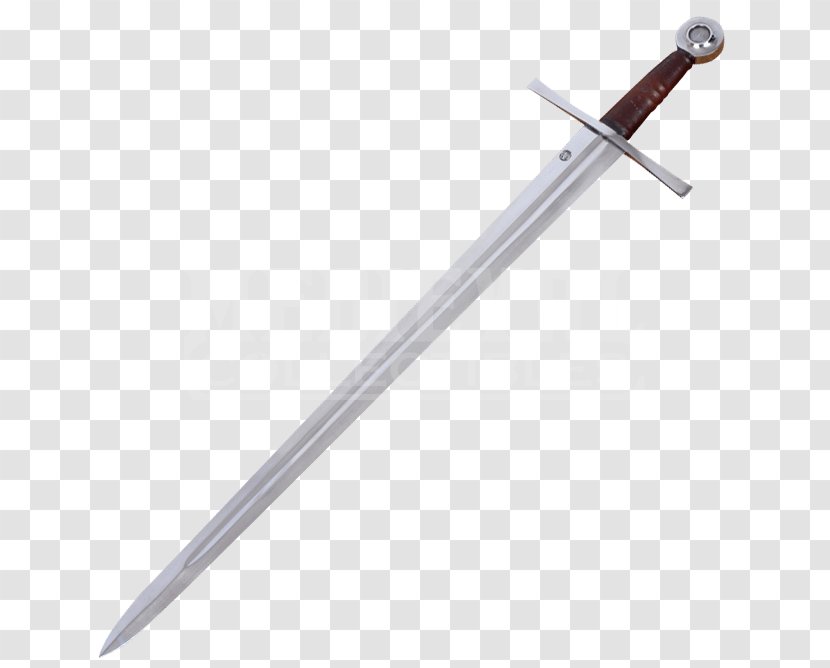 Middle Ages Classification Of Swords Weapon Claymore - Excalibur - Sword And Shield Transparent PNG