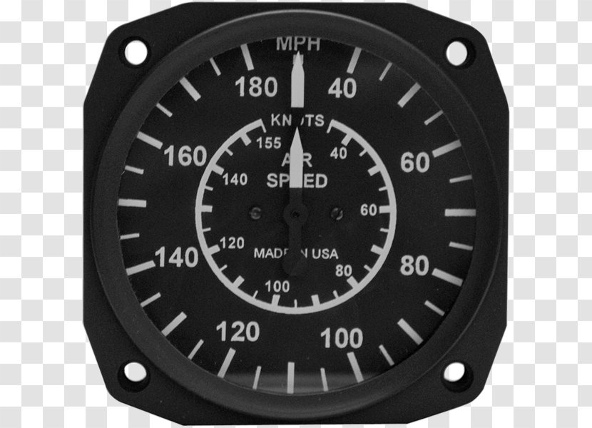 Altimeter Airplane Flight Altitude Barometer - Hardware Transparent PNG