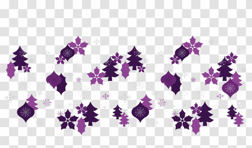 Lavender Violet Pattern - Color - Holiday Design Transparent PNG