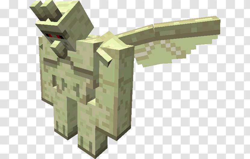 Minecraft Mods Gargoyle Gárgola - Survival Game - Wither Transparent PNG