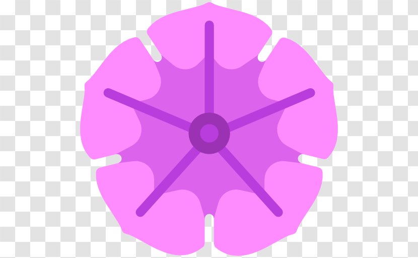 Botanical Flowers - Symmetry - Pink Transparent PNG