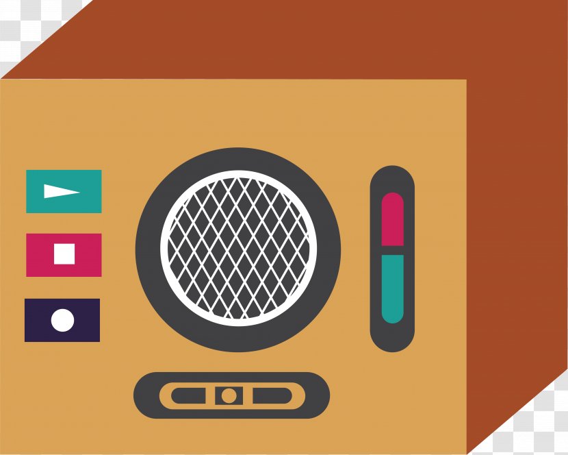 Cartoon Designer - Radio Design Transparent PNG