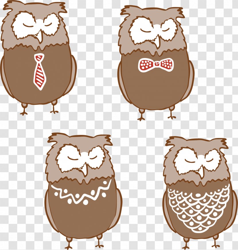 Owl Bird - Library - Cartoon Animals Transparent PNG