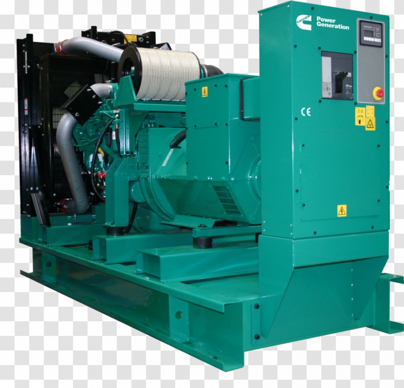 Diesel Generator Cummins Power Generation Engine-generator Electric - Energy Transparent PNG